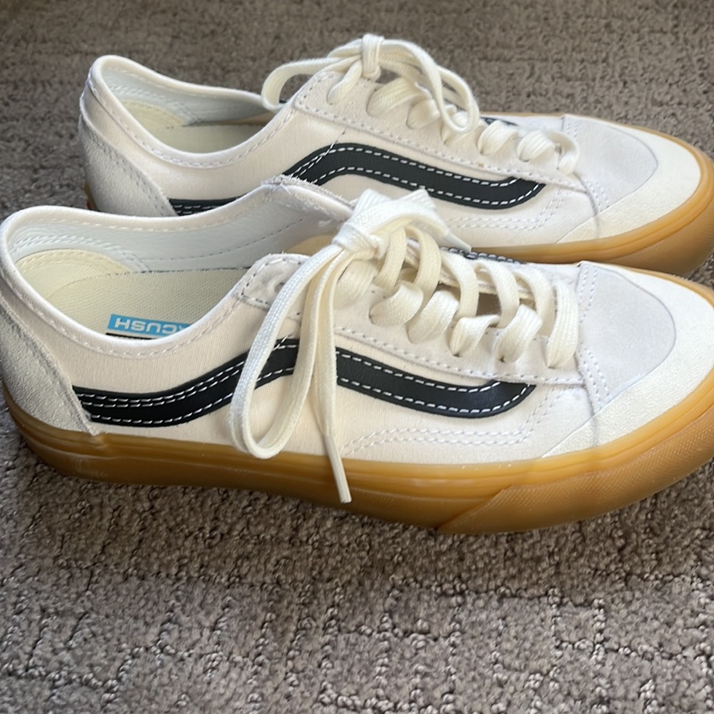 White Kids Vans - Picture 3 of 7